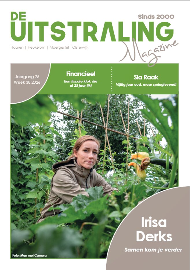 Cover van De Uitstraling met Irisa Derks